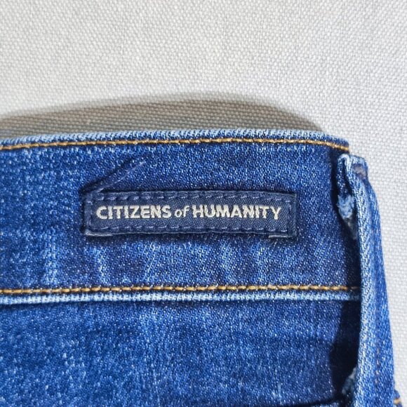 Citizens of Humanity Jeans Rocket high rise skinny women's size W28 ink blue - Picture 5 of 16